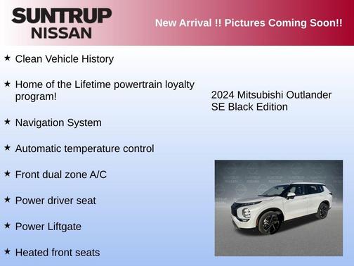 2024 Mitsubishi Outlander SE Black Edition