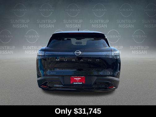 Super Black 2025 Nissan Murano SV