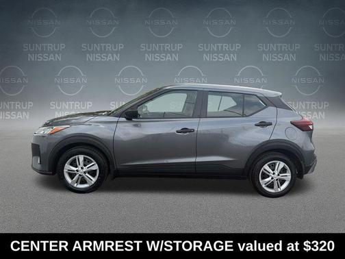 Gun Metallic 2023 Nissan Kicks S