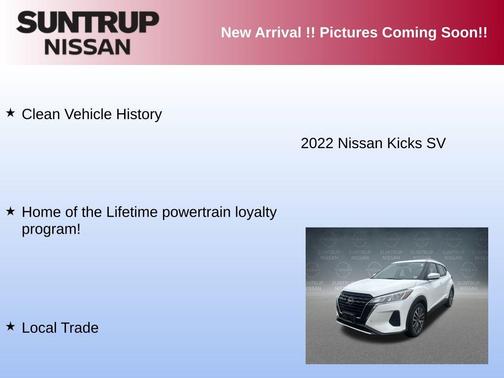 2022 Nissan Kicks SV