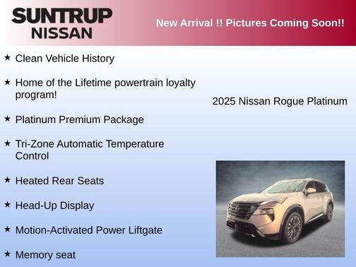 2025 Nissan Rogue Platinum