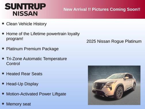 2025 Nissan Rogue Platinum