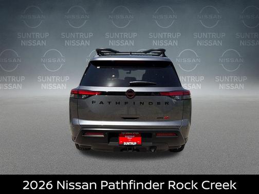 Gun Metallic 2026 Nissan Pathfinder Rock Creek