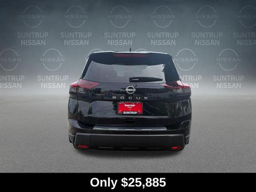 Super Black 2025 Nissan Rogue SV