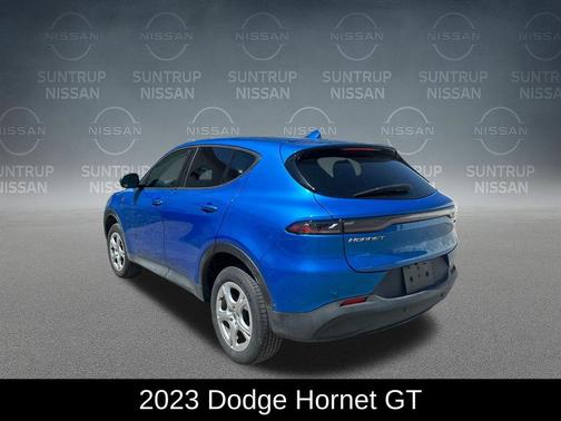 Blue 2023 Dodge Hornet GT
