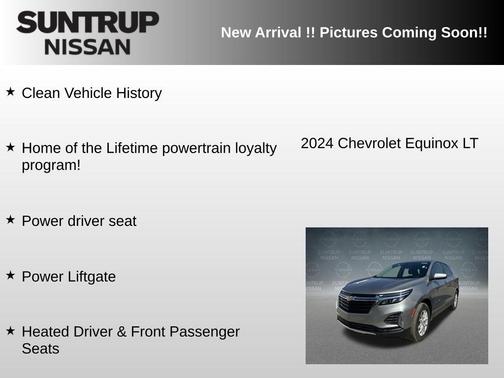 Sterling Gray Metallic 2024 Chevrolet Equinox LT