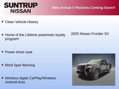 2025 Nissan Frontier SV