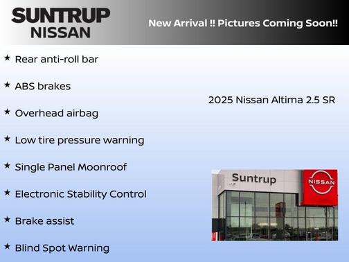 2025 Nissan Altima SR