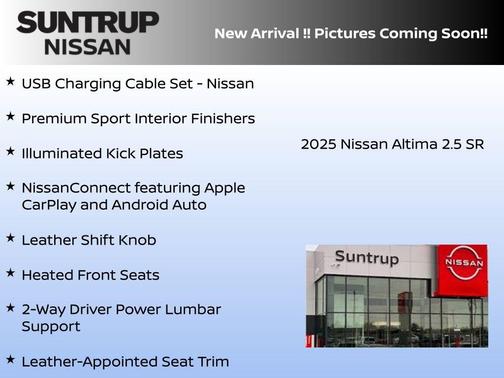 2025 Nissan Altima SR
