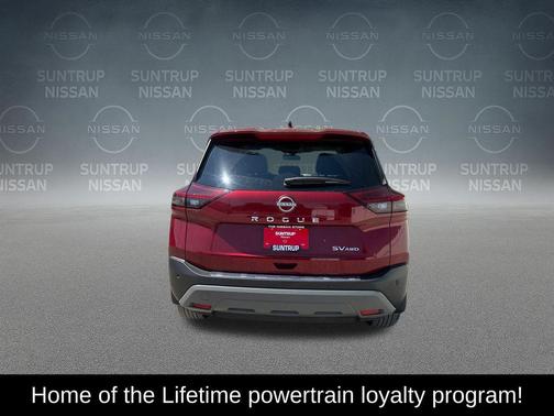 Scarlet Ember 2023 Nissan Rogue SV
