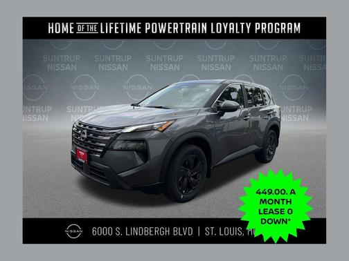 Gun Metallic 2026 Nissan Rogue SV