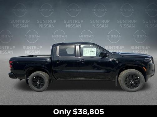 Black 2026 Nissan Frontier SV