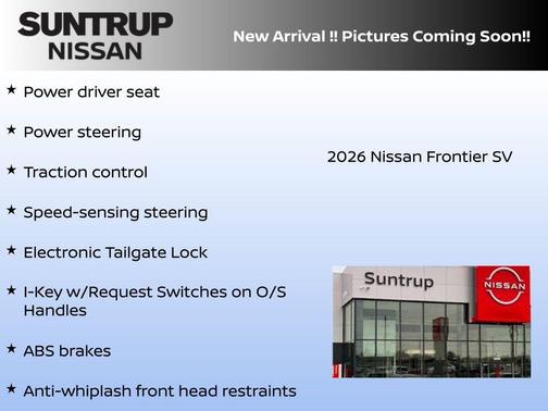 2026 Nissan Frontier SV