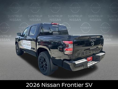 Black 2026 Nissan Frontier SV