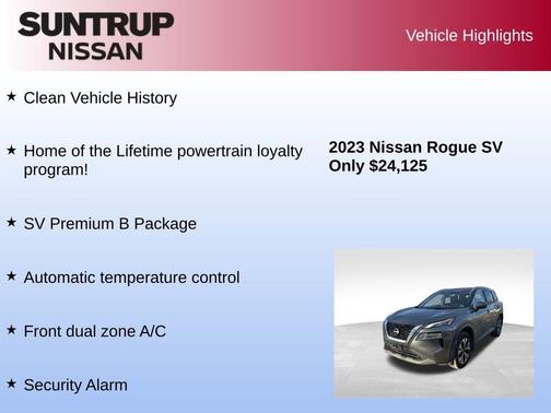 2023 Nissan Rogue SV