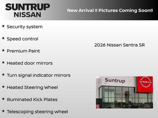Scarlet Ember 2026 Nissan Sentra SR