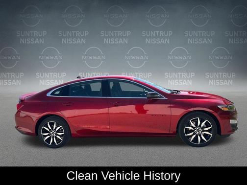 Radiant Red 2024 Chevrolet Malibu RS