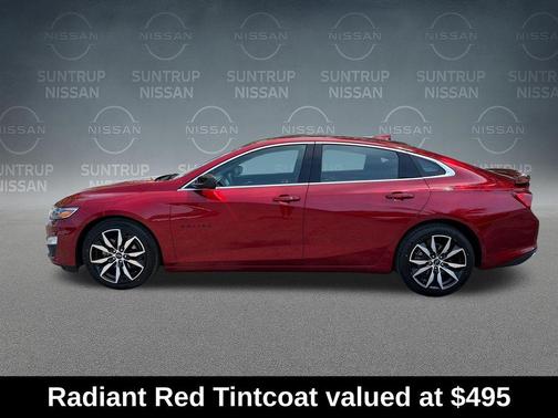 Radiant Red 2024 Chevrolet Malibu RS