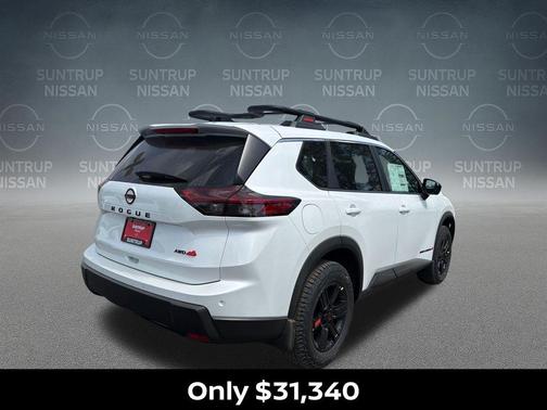 Everest White P 2026 Nissan Rogue Rock Creek