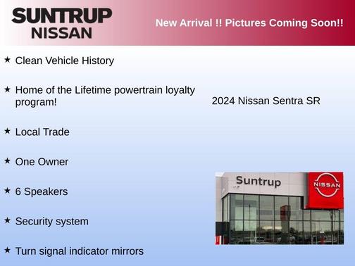 Gun Metallic 2024 Nissan Sentra SR