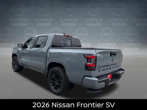 Boulder Gray Pearl 2026 Nissan Frontier SV