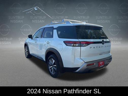 White 2024 Nissan Pathfinder SL