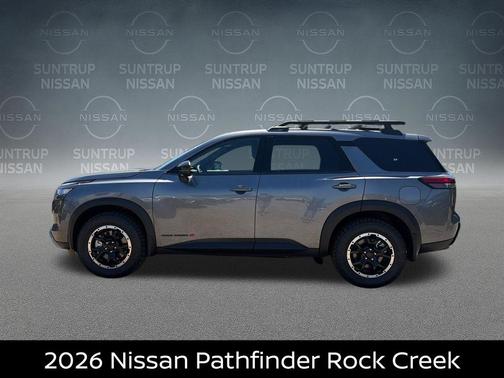 Gun Metallic 2026 Nissan Pathfinder Rock Creek