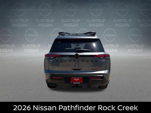 Gun Metallic 2026 Nissan Pathfinder Rock Creek