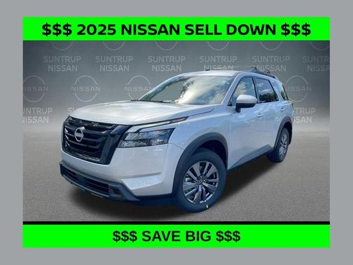Brilliant Silver Metallic 2025 Nissan Pathfinder SV