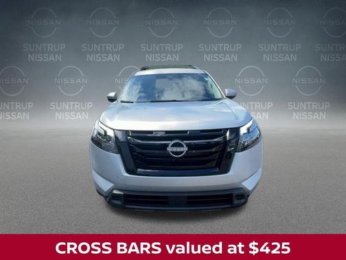 Brilliant Silver Metallic 2025 Nissan Pathfinder SV