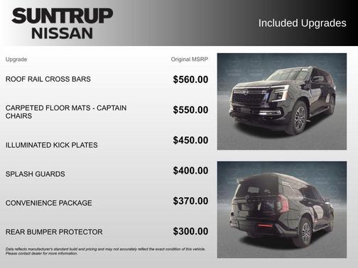 Super Black 2025 Nissan Armada Platinum