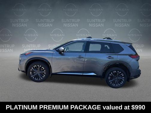 Gun Metallic 2026 Nissan Rogue Platinum