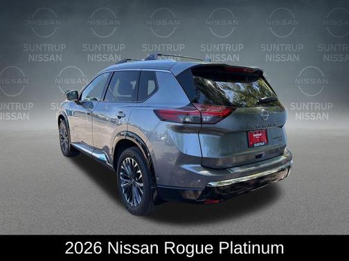 Gun Metallic 2026 Nissan Rogue Platinum