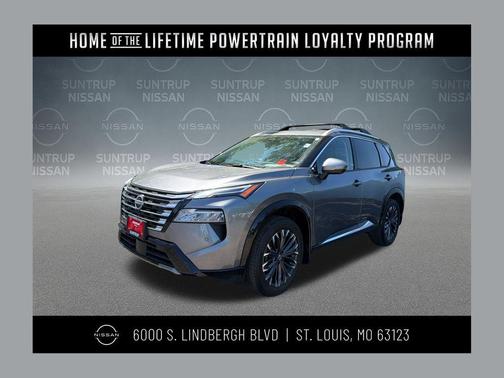 Gun Metallic 2026 Nissan Rogue Platinum
