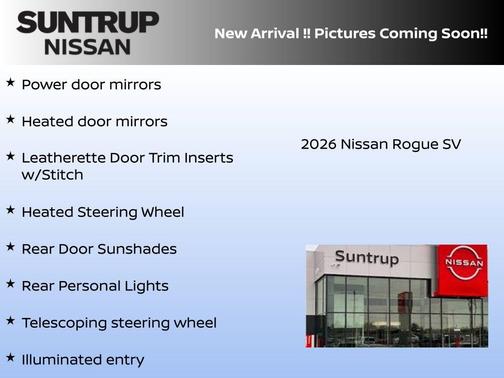 2026 Nissan Rogue SV