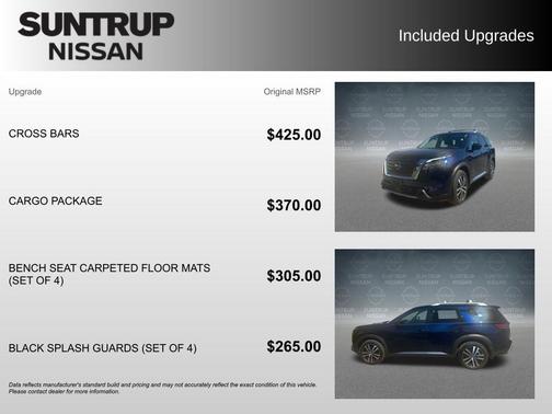 Deep Ocean Blue 2025 Nissan Pathfinder Platinum