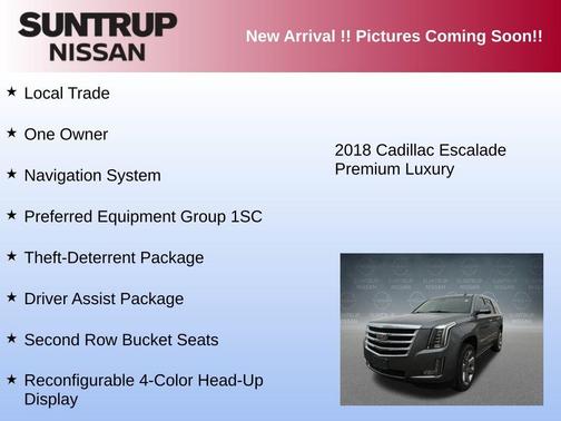 2018 Cadillac Escalade Premium Luxury