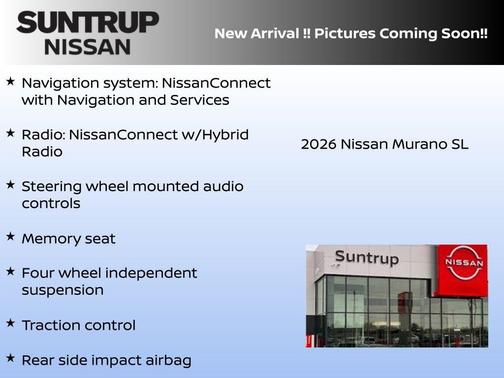 2026 Nissan Murano SL