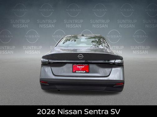 Gun Metallic 2026 Nissan Sentra SV