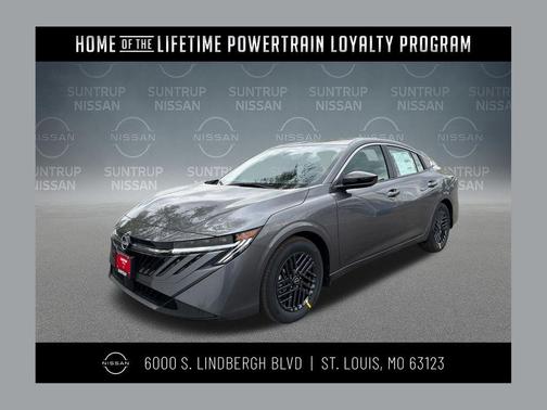 Gun Metallic 2026 Nissan Sentra SV