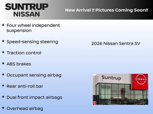 2026 Nissan Sentra SV