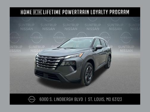 Gun Metallic 2025 Nissan Rogue SV