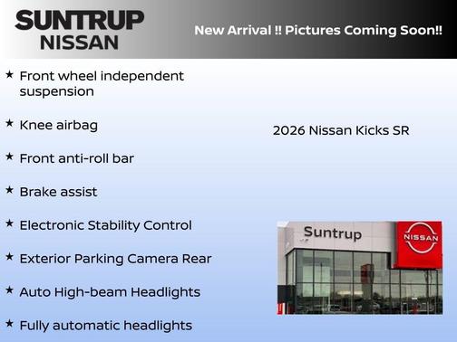 2026 Nissan Kicks SR