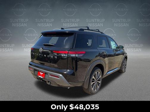 Black 2026 Nissan Pathfinder Platinum