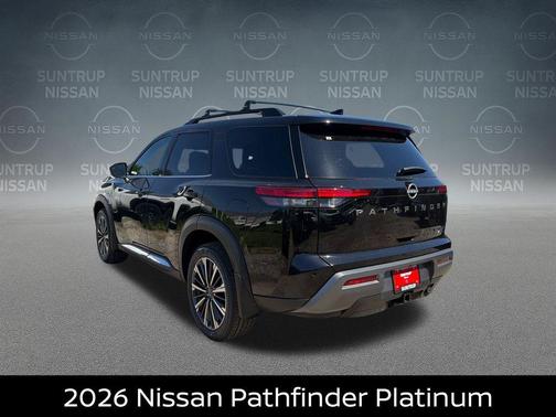 Black 2026 Nissan Pathfinder Platinum