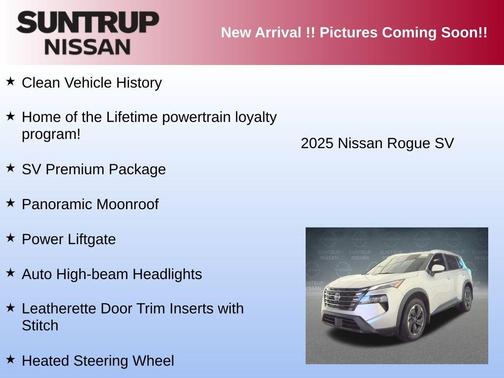 2025 Nissan Rogue SV