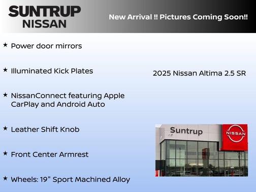 2025 Nissan Altima SR
