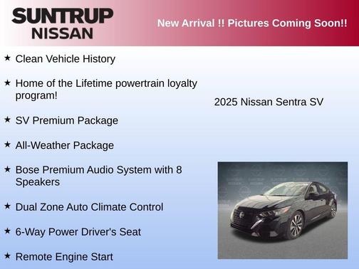 2025 Nissan Sentra SV