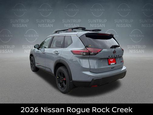 Boulder Gray Metallic 2026 Nissan Rogue Rock Creek
