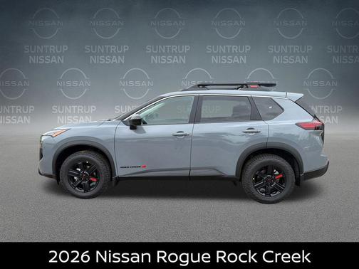 Boulder Gray Metallic 2026 Nissan Rogue Rock Creek